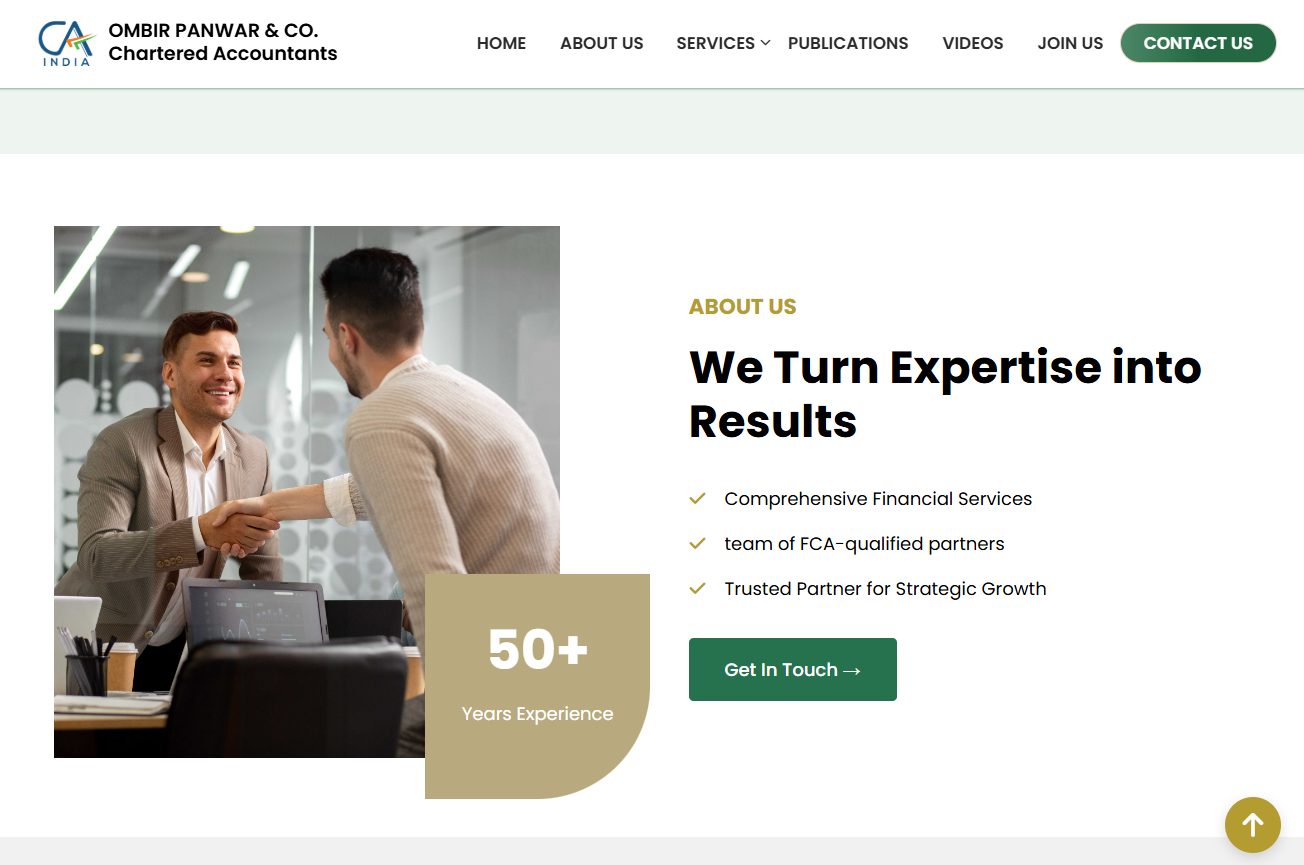 Ombir Panwar Website