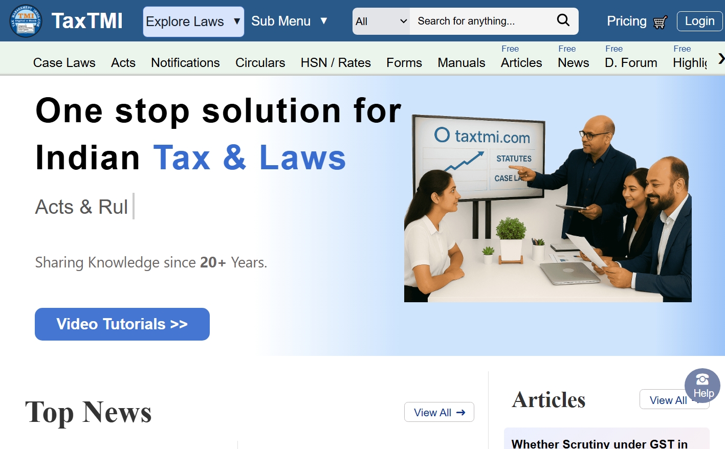 TAXTMI Website